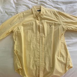 Polo Ralph Lauren yellow button down
